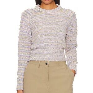 NWT Steve Madden Dana Sweater Sz M - Lavender/Multicolor